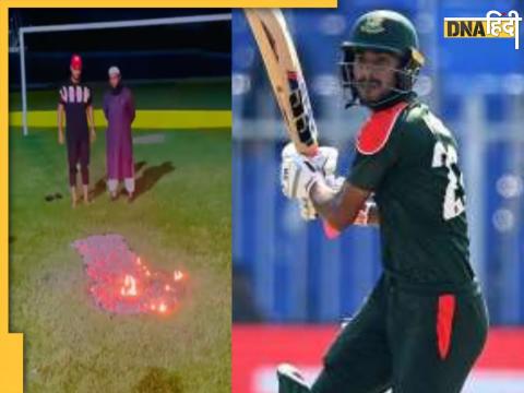 asia cup 2023 mohammad naim walked barefoot on fire flopped in asia cup matches 