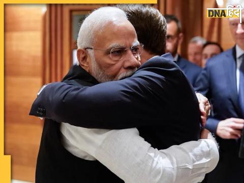 Modi Macron Meeting