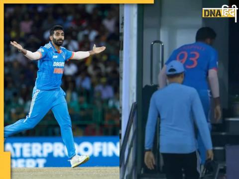 jasprit bumrah suffers injury scare after lands awkwardly on his ankle india vs sri lanka asia cup 2023 watch 