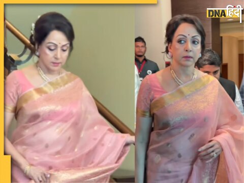 Hema Malini हेमा मालिनी (pc: Viral Bhayani video)