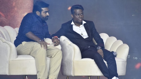 Atlee & Vijay Sethupathi at Jawan event 