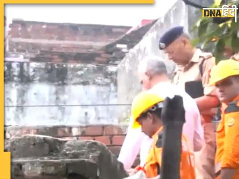 Lucknow old building collapsed