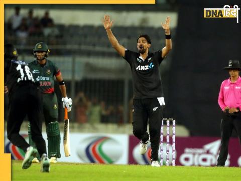 ban vs nz 2nd odi ish sodhi took 6 wickets against bangladesh at dhaka bangladesh vs new zealand tom blundell