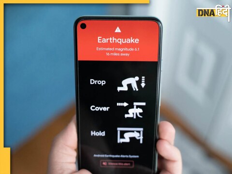 Google Android Earthquake Alerts