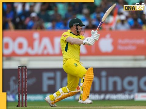 ind vs aus 3rd odi highlights david warner become first australian to score consecutive three fifty in india