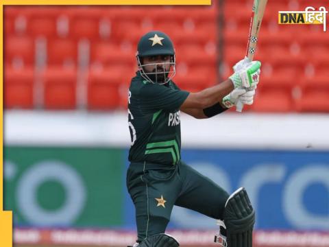 Babar Azam in World Cup Warm-up Game