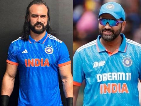 Drew Mcintyre, Rohit Sharma and Team India