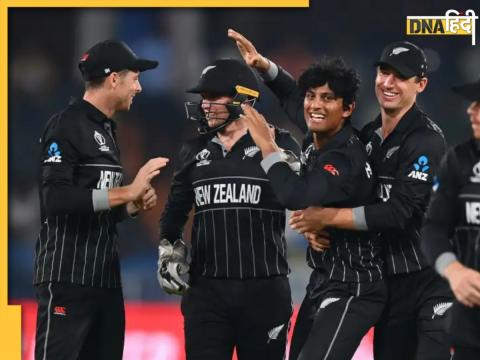 nz vs ned live score new zealand vs netherlands live updates mitchell santner matt henry rachin ravindra