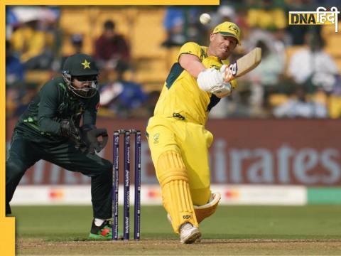 David Warner Hits Century Against Pakistan