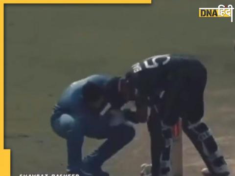 Babar Azam didn’t let Mohammad Nabi tie his shoe lace during pak vs afg world cup 2023 match