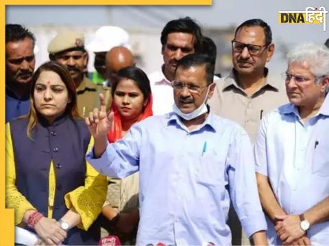 Arvind Kejriwal and Shelly Oberoi