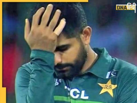 pcb chairman leaked pakistan skipper babar azam whatsapp chat on live tv show during world cup 2023