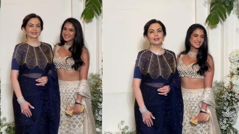 Nita Ambani With Radhika Merchant