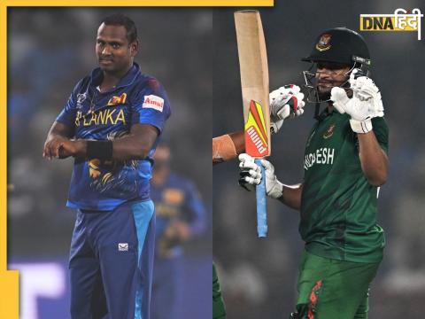 Shakib Al Hasan vs Angelo Mathews