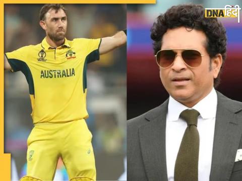 glenn maxwell double century sachin tendulkar reaction god of cricket aus vs afg world cup 2023