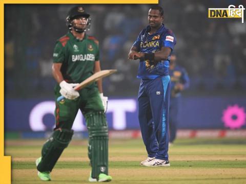 angelo mathews brother threat bangladesh cricket skipper shakib-al-hasan for timed out in world cup 2023 