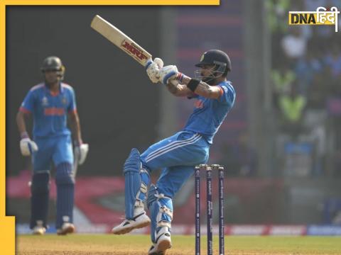 ind vs nz odi world cup 2023 semifinal virat kohli scored second most at wankhede stadium mumbai 