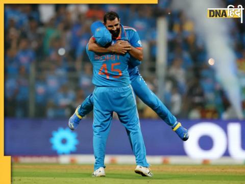 ind vs nz semifinal highlights mohammad shami best odi bowling virat kolhi 50th odi hundred india reach final