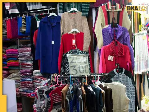 Delhi Winter Clothes Market