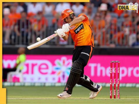 bbl 13 highlights Aaron Hardie smashed 5 sixes against hobart hurricanes perth scorchers big bash league 