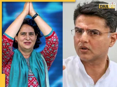 Priyanka Gandhi and Sachin Pilot