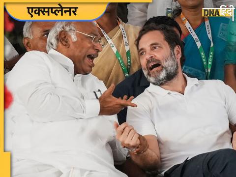 कांग्रेस अध्यक्ष मल्लिकार्जुन खड़गे और राहुल गांधी (फाइल फोटो)