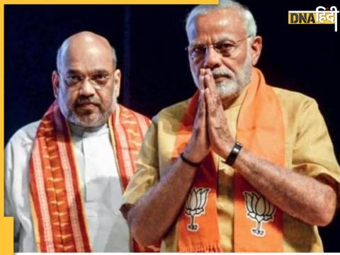 गृहमंत्री अमित शाह और प्रधानमंत्री नरेंद्र मोदी.