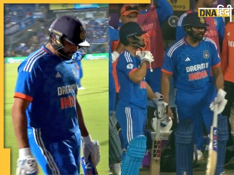 Why Rohit Sharma Batted Double Super over after retire in First Super over know rules IND vs AFG 3rd T20I