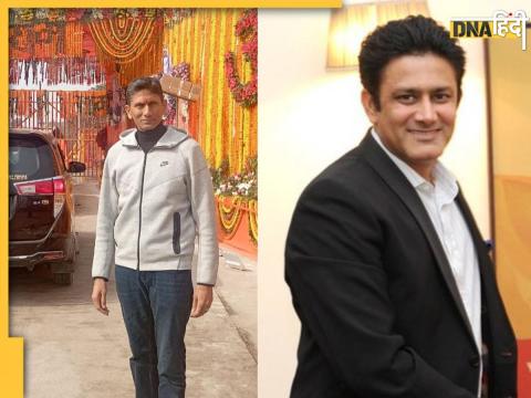 Cricketers in Pran Pratishtha, Anil Kumble, Venkatesh Prasad