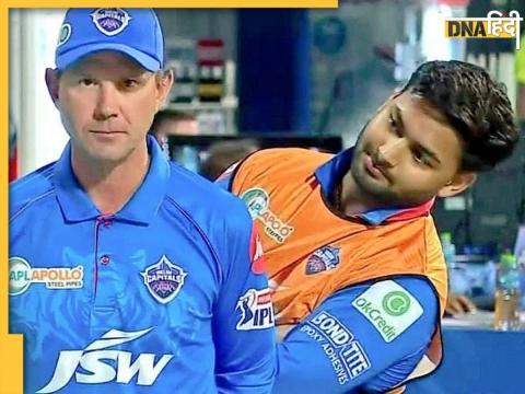 ricky Ponting and Rishabh Pant