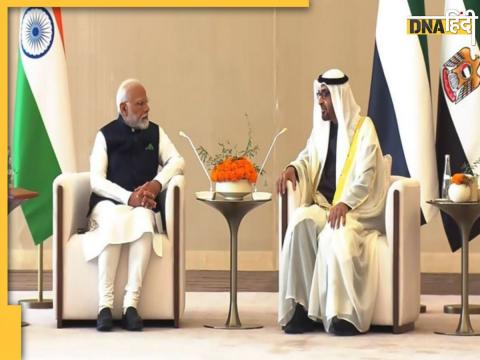 PM Modi with UAE President