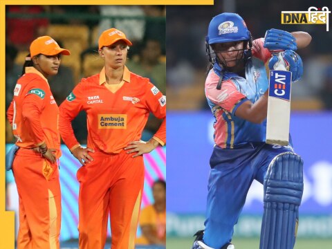 WPL 2024 MI vs GG Highlights Harmanpreet Finishes with six as Mumbai Indians beat Gujarat Giants by 5 Wickets