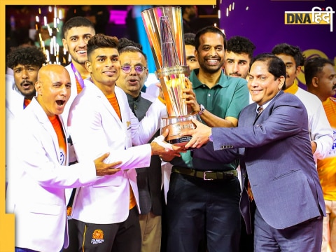 PKL 10 Final 2023 Puneri Paltan won his First Pro Kabaddi League title after beating Haryana Steelers by 28-25