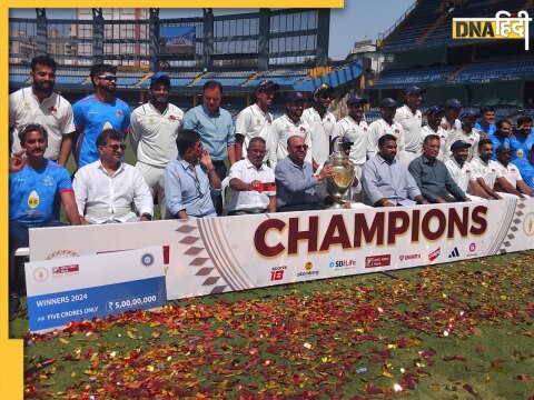 Mumbai win record 42th Title Ranji Trophy Title after beating Vidarbha in the Final by 169 runs Ajinkya Rahane