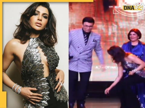 Samantha Ruth Prabhu touched Karan Johar feet