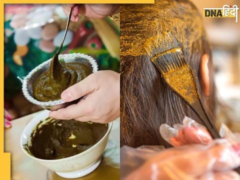 How To Apply Mehndi On Hair