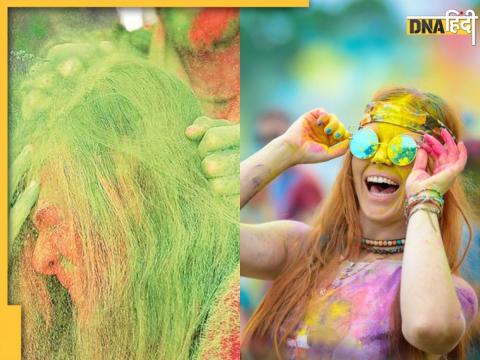 Protect Hair From Holi Colours