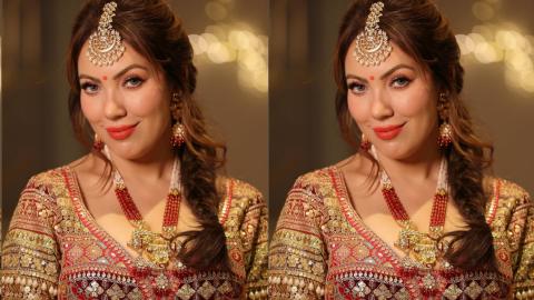 Munmun Dutta Wore Bridal Outfit