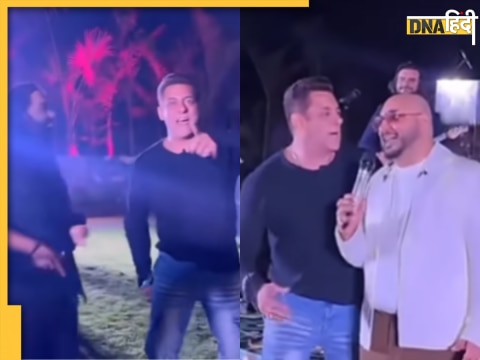 Salman Khan at Anant Ambani birthday सलमान खान (pc: Viral Bhayani)