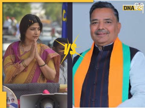 dimple yadav and jaiveer singh (File photo)