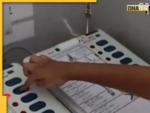 bjp leader son seen casting vote video goes viral