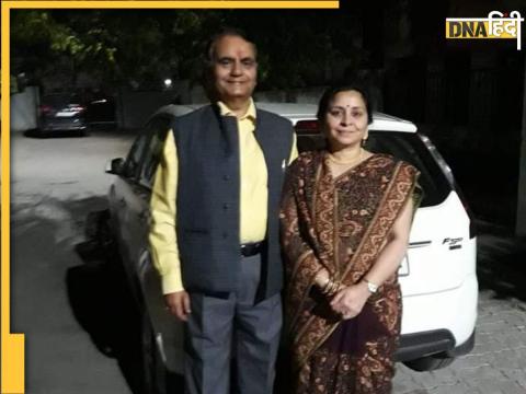 FORMER IAS DN Dubey with wife