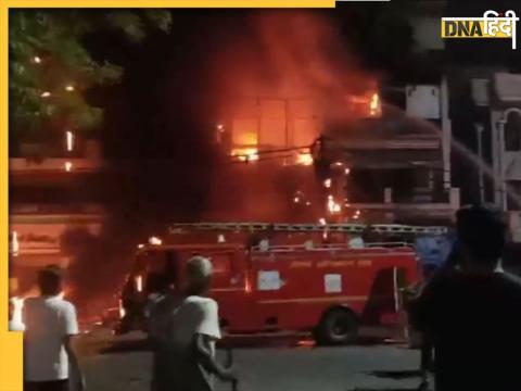 Massive fire at a Baby Care Hospital in Vivek Vihar