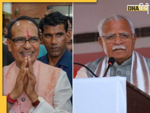 Shivraj Singh Chauhan And Manohar Lal Khattar (File Photo)