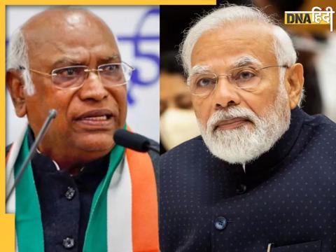 Mallikarjun Kharge and PM Narendra Modi