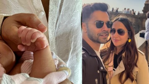 Varun Dhawan shares daughter first photo 