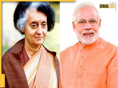 Indira Gandhi And Narendra Modi