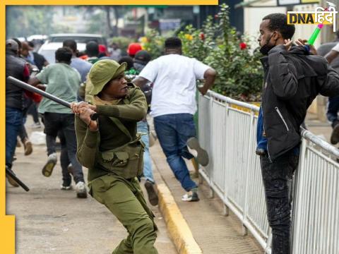 Kenya Parliament Protest