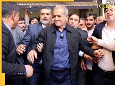 Iranian reformist presidential candidate Masoud Pezeshkian (PHOTO-AFP)