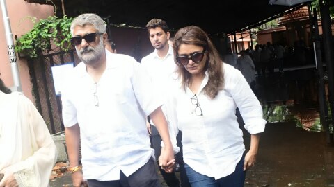 Vivek Agnihotri with Pallavi Joshi